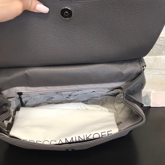 Rebecca Minkoff Medium Keith Suede & Leather Satchel - Picture 13 of 13